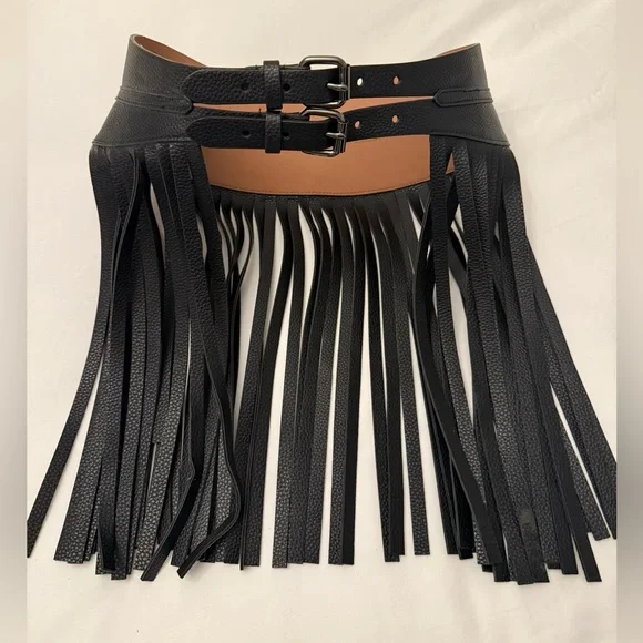 BCBGMaxAzria | Accessories | Bcbgmaxazria Black Leather  display picture 1